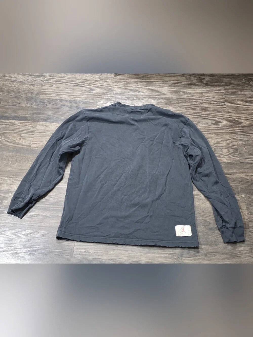Union X Air Jordan long-sleeve tee black off